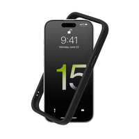 1 x RAW Customer Returns RhinoShield Bumper Case Compatible with iPhone 15 Plus CrashGuard - Case with Shock Absorption Technology - Resistant to impacts of more than 3.5 meters - Black - RRP €27.99