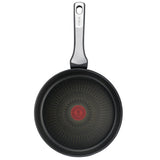 1 x RAW Customer Returns Tefal G25908 Unlimited On frying pan 32 cm with scratch-resistant titanium non-stick coating Thermo-Signal PFOA-free suitable for all types of stoves, including induction stoves black - RRP €74.52