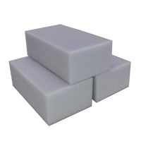 1 x RAW Customer Returns Pack of 3 large dirt erasers Grey Giant without cleaning agents only a little water Industrial quality Eraser sponge Magic sponge Cleaning sponge Miracle sponge Stain sponge - RRP €5.94