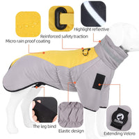 1 x Brand New NEVYTOL XL-6XL Small Dog Coat, Keep Warm Padded Dog Coat, Dog Coat and Reflective Tape Suitable for Dogs to Keep Warm in Winter - RRP €20.99