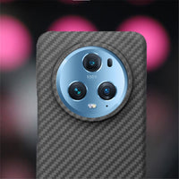 1 x RAW Customer Returns GIMENOHIG case for honor magic 5 pro, ultra thin and light aramid carbon fiber material - RRP €36.99