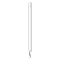 1 x RAW Customer Returns MEKO stylus disc touch pen, 2 in 1 stylus pen universal touch pen 100 compatible with all tablets touchscreen iPhone iPad Samsung Surface Huawei Chromebook etc., magnetic cap, white - RRP €11.99