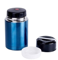 1 x RAW Customer Returns Mengshen Thermos Food Container Large Thermos Vacuum Insulated for Cooking 35oz, Stainless Steel Inner Leak-Proof Soup Jar Food Storage Container Blue - RRP €25.78