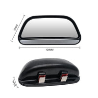 1 x RAW Customer Returns 2 Pack Blind Spot Mirrors, TOTMOX Universal Car Rearview Mirror, 360 Adjustable Wide Angle Panoramic Mirror with Frog Eyes - RRP €24.99