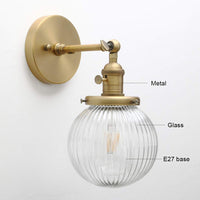 1 x RAW Customer Returns Yosoan Industrial Loft Wall Lamps Stylish Simple Fine Design Wall Lighting Light Indoor Light Antique Color  - RRP €53.99