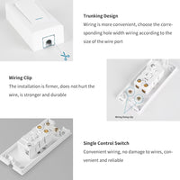 27 x Brand New Intermediate switch, lamp switch, cord switch, inline switch, on off cable switch, rocker inline switch for electrical cables, tisction mirror, telescopic mirror, telescopic inspection mirror - RRP €712.8