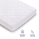 1 x Brand New Blumtal Luxury Quilted Mattress Protector Oeko-TEX Certified, Anti-Allergy Mattress Protector Set of 2, Waterproof Mattress Protector 135 x 190cm - Set of 2 - RRP €32.99