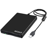 1 x RAW Customer Returns aelrsoch floppy drive, external floppy drive, USB floppy drive, USB floppy drive, 3.5 external floppy drive, 1.44MB 2 HD floppy drive, Windows 2000 7 8 10, etc. - RRP €19.62