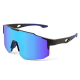 1 x RAW Customer Returns FEISEDY Sports Sunglasses Men Women Cycling Glasses Mirrored Sports Glasses for MTB Road Bike Cycling Biking Running Enduro with UV400 Protection B2388 - RRP €24.83