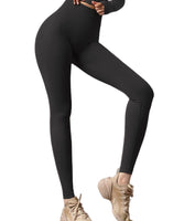 1 x RAW Customer Returns Merlvida Women s Sports Leggins High Waist Leggings Push Up Gym Pants Tummy Control Anti-Cellulite Leggings Opaque Elastic Tracksuit Tights Women s Sportswear Yoga Fitness - RRP €20.98