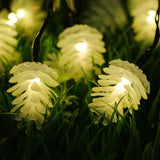 20 x Brand New Jigerjs Xmas Party Pinecone Battery Operated Decorative LED Fairy Lights Garland - RRP €456.0