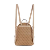 1 x RAW Customer Returns GUESS Large Manhattan Backpack, Latte Logo, One Size for Women - RRP €114.1