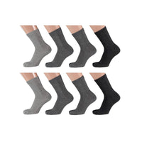 1 x RAW Customer Returns Lieblingsstrumpf24 by Koronowski 8 pairs of organic cotton socks without seam children boy girl basic socks Oeko-Tex Standard 100 23-26, MULTI GREY  - RRP €19.06