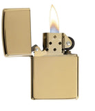 1 x RAW Customer Returns Zippo lighter 60000851 PL169 hi pol Armor Brass petrol lighter, brass - RRP €48.28