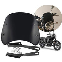 1 x RAW Customer Returns Heigoal For Moto Guzzi V7 V9 V50 Windshield Screen Deflector Cover Protector - RRP €22.61