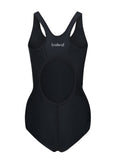 1 x RAW Customer Returns BALEAF Swimsuit Girls One-Piece Opaque Swimming Suit Girls UPF 50 Sports Swimsuits Competition Swimsuit Children One Piece Swimsuit Black 30 - RRP €20.16