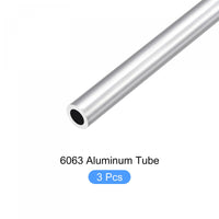 1 x RAW Customer Returns sourcing map 3pcs 6063 Aluminum Tube 17mmx11mmx300mm Round for Home Machinery DIY Crafts - RRP €19.66