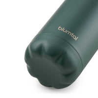 1 x RAW Customer Returns Blumtal drinking bottle stainless steel Charles - Thermos bottle 1000 ml - BPA-free thermos drinking bottle cold warm - leak-proof drinking bottle metal stainless steel drinking bottle 1L - Thermos bottle - Dark green - RRP €17.14