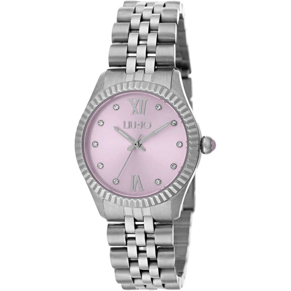 1 x RAW Customer Returns LiuJo ladies analogue quartz watch with stainless steel bracelet TLJ1135 - RRP €52.8