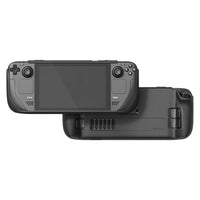 1 x RAW Customer Returns Skull Co. GripCase SD for Steam Deck and Steam Deck OLED A Soft Protective Case with Textured Grips Full Protection and Stand, Shock-Absorption Non-Slip and Anti-Scratch Cover Design - Black - RRP €21.17