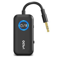 1 x RAW Customer Returns YMOO Bluetooth 5.3 Adapter with 3.5mm AUX Jack Type-C, AptX-LL Dual Pairing 2-in-1 Bluetooth Transmitter Receiver for Headphones Smartphone Airplane TV PC Bluetooth Hearing Aid Speaker - RRP €32.45