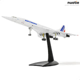 1 x RAW Customer Returns NUOTIE 1 200 Concorde Airplane Model Diecast Metal Airplane Model Kit Simulation Display Airplane Model Two Versions Available for Display Collections 1 200 France Airways  - RRP €54.99