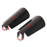 1 x RAW Customer Returns Motorcycle Handguards Glossy Coffin Cut Hand Guards for Har.ley Davidson Sportster Dyna Touring Street Glide Road King Electra Glide Baggers 2006 and Older Small - RRP €27.99