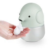 1 x RAW Customer Returns WUYOR Automatic Sensor Soap Dispenser, Cartoon Elephant Soap Dispenser Automatic for Children, 300ml Waterproof Hand Washing Machine Touchless Suitable for Kitchen, Bathroom - RRP €30.24