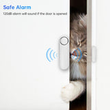 1 x RAW Customer Returns 120dB Door and Window Alarm with 3 Modes Wireless Magnetic Burglar Alarm Home Security Sensor System for Child Protection, Home, Refrigerator, Shop - RRP €29.46