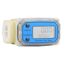 1 x RAW Customer Returns Nikou Flow Meter Turbine Meter - 15-120L min 1 NPT Mini Diesel Fuel Flow Meter Digital Turbine Meter - RRP €36.29