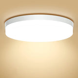 1 x RAW Customer Returns Ouyulong LED ceiling light, 36W 3000K 4250LM ceiling lamp LED for bedroom, living room, kitchen, hallway, balcony, dining room, warm white ceiling light, 23cm  - RRP €17.14