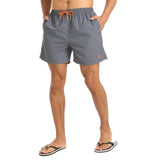 1 x RAW Customer Returns Tansozer swim shorts men s swim shorts men s shorts short pants men s quick-drying swim shorts men s board shorts with drawstring gray XL - RRP €23.14