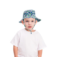 1 x Brand New Baby Bucket Hat, Children s Sun Hat with Drawstring Children s Summer Fisherman Hat Fisherman Hat with Chin Strap Adjustable Sun Hat M Octopus  - RRP €22.8