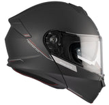 1 x RAW Customer Returns MT Helmet Genesis Folding Helmet Size M 57 58 Matte Black with 22.06 approval - RRP €100.0