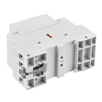 1 x RAW Customer Returns Heschen Household AC Contactor, CT1-25, 4 Pole Four Normally Open, AC 220V 240V Coil Voltage, 35mm DIN Rail Mounting - RRP €18.18