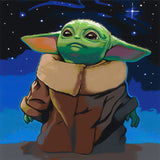 3 x Brand New NAIMOER Yoda Diamond Painting 5D Diamond Painting Diamond Embroidery Yoda Painting Canvas Diamond Full Kit Cross Stitch Embroidery Diamond Painting Complete Kit 35x35cm - RRP €27.15