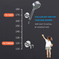 1 x RAW Customer Returns simpletome Shower Holder Bracket Chrome Shower Sliding Hand Shower Holder for Shower SUS304 Stainless Steel silver  - RRP €16.99