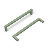 1 x RAW Customer Returns goldenwarm 10 pieces cabinet handles kitchen handles green door handles kitchen 128 mm kitchen handles furniture handles kitchen furniture handles for kitchen cabinets - RRP €27.99