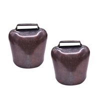 1 x RAW Customer Returns HEALLILY 2pcs Horse Cow Sheep Pasture Bells Copper Bestiame Farm Copper Strong Bells Bronze S - RRP €30.0