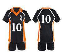 1 x RAW Customer Returns COMING Karasuno Uniform Shouyou Hinata Halloween Cosplay Costume Shirt Shorts Volleyball Jersey Large,Color 16  - RRP €30.23