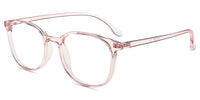 1 x RAW Customer Returns Firmoo reading glasses with prescription 1.5 for women men, blue light computer reading glasses for screens, glare-free reading aid TR90 clear pink - RRP €30.24