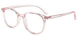 1 x RAW Customer Returns Firmoo reading glasses with prescription 1.5 for women men, blue light computer reading glasses for screens, glare-free reading aid TR90 clear pink - RRP €30.24