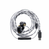 1 x RAW Customer Returns Moondrop CHU II DSP Headphones Earphones Type-C Take A microphone - RRP €23.99