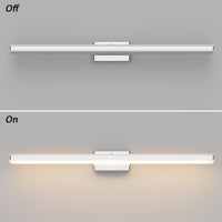 1 x RAW Customer Returns Klighten LED Bathroom Mirror Light 60cm 20W, 2000LM Bathroom Mirror Lamps, Modern Bathroom Mirror Sconces, 110-240V, 3000K Warm White, Chrome - RRP €54.44