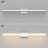 1 x RAW Customer Returns Klighten LED Bathroom Mirror Light 60cm 20W, 2000LM Bathroom Mirror Lamps, Modern Bathroom Mirror Sconces, 110-240V, 3000K Warm White, Chrome - RRP €54.44