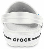 1 x RAW Customer Returns Crocs Crocband, Zuecos Unisex adult, Blanco, 37 38 EU - RRP €28.66