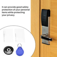 1 x RAW Customer Returns Tiamu Electronic Cabinet Lock, Smart RFID Kit, IC Card Sensor Cabinet Lock, DIY Hidden Keyless for Locker, Drawer, Wooden Cabinet, Child Safety Lock without Drill - RRP €18.65