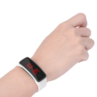 1 x RAW Customer Returns Zetiling LED Wrist Watch, Digital Sports Wrist Watch Silicone Strap Electronic Display Watch for Men and Women 2  - RRP €52.8