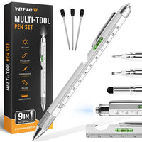 2 x RAW Customer Returns YOFIG Gifts for Men, Father s Day Gift, Father s Day Gifts for Dad, 9 IN 1 Multifunctional Ballpoint Pen Gadgets for Men, Men Gifts for Dad, Birthday Gift for Men - RRP €26.2