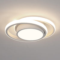 1 x RAW Customer Returns Comely LED Ceiling Light, 42W LED Ceiling Light Modern Round Lamp for Bedroom Bathroom Kitchen Balcony, Dia 40cm, Natural Light 4500K, Blanco - RRP €35.3